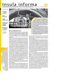 immagine di Insula Informa numero 39 del 2009 Ricapitolando