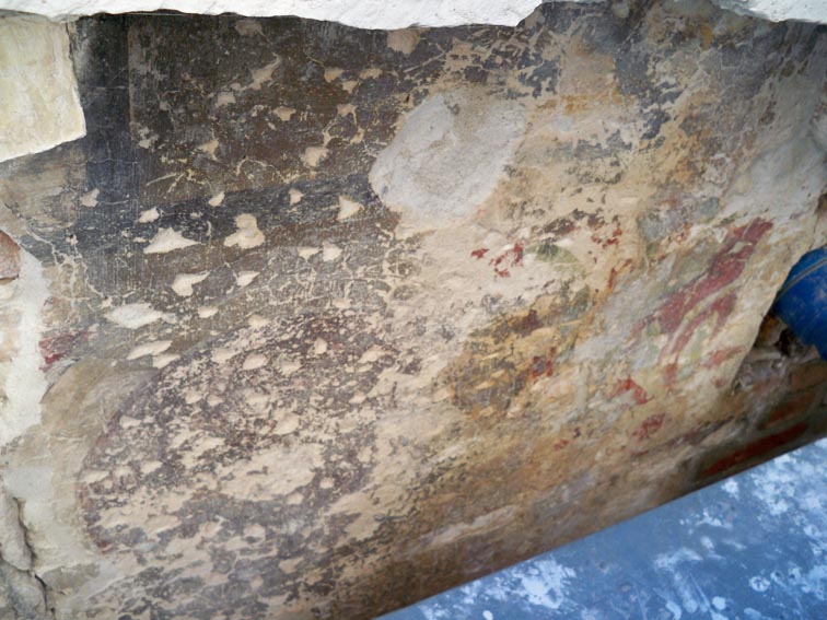 foto degli affreschi sulle facciate dell'edificio a San Polo foto degli affreschi sulle facciate dell'edificio a San Polo