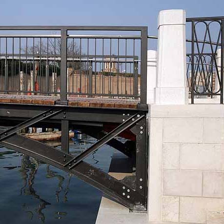immagine del nuovo ponte di San Pietro immagine del nuovo ponte di San Pietro