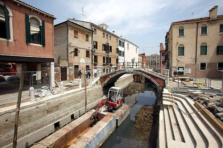 immagine dell'area cantiere di fondamenta delle Terese immagine dell'area cantiere di fondamenta delle Terese