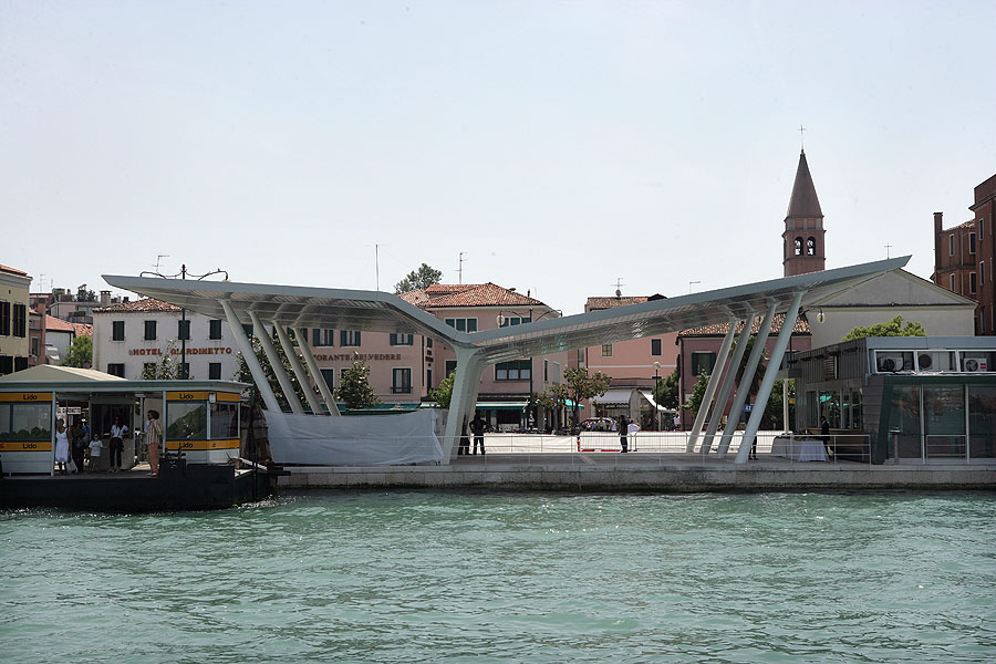 immagine del nuovo terminal del Lido immagine del nuovo terminal del Lido