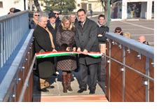 immagine dell'inaugurazione di ponte San Gerardo