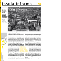 immagine di Insula Informa numero 38 del 2009 Risiedere a Venezia