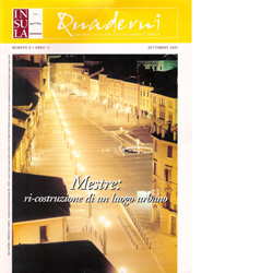 immagine di Insula Quaderni numero 8 del 2001 Mestre: ri-costruzione di un luogo urbano