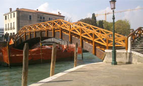 immagine di ponte dei Tre Ponti a lavori ultimati