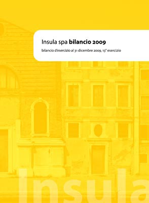 immagine della copertina del bilancio 2009