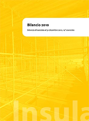 immagine della copertina del bilancio 2010