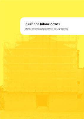 immagine della copertina del bilancio 2011